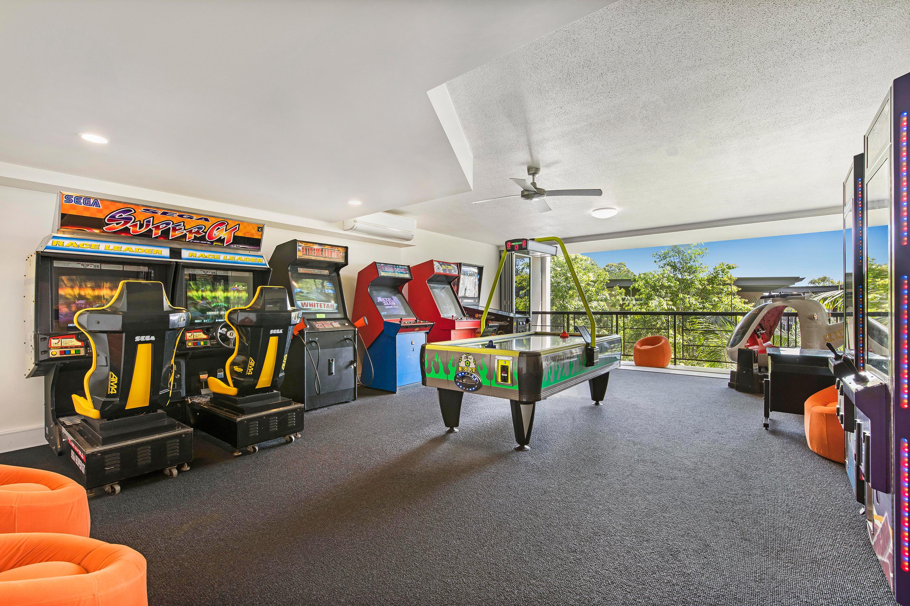 Peppers Noosa Resort And Villas Eksteriør billede The games room at the 2012 Australian Institute of Sport